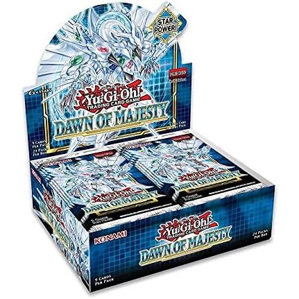 Yu-Gi-Oh TCG Dawn of Majesty Booster Box 1st Edition (24 Packs)