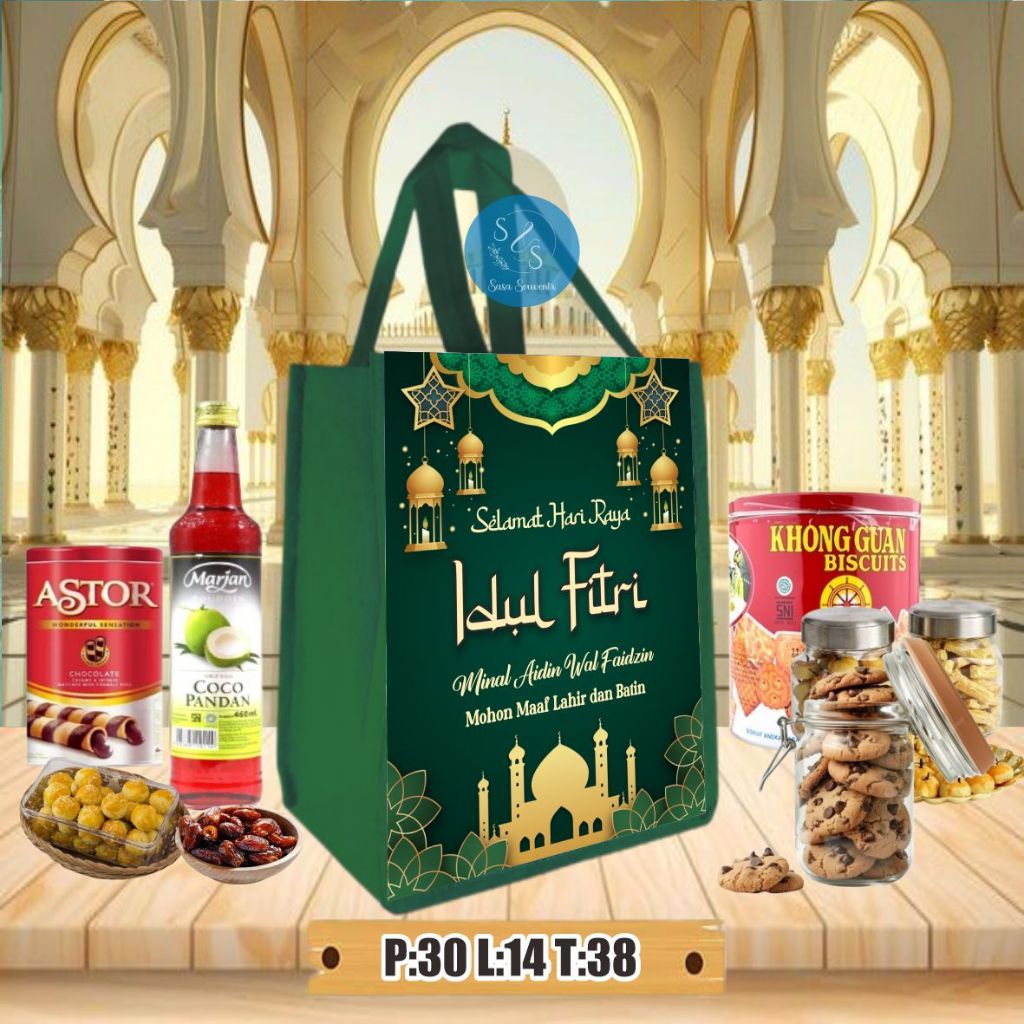 Tas Parcel Lebaran Idul Fitri SIAP KIRIM/Tas Lebaran /TAS BINGKISAN IDUL FITRI/IDUL FITRI/LEBARAN/TA