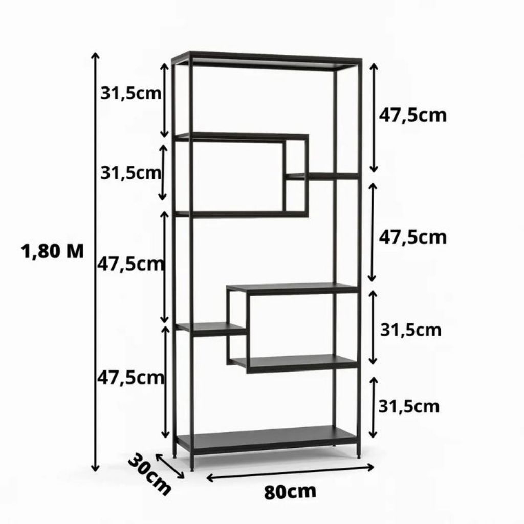 rak partisi ruangan minimalis