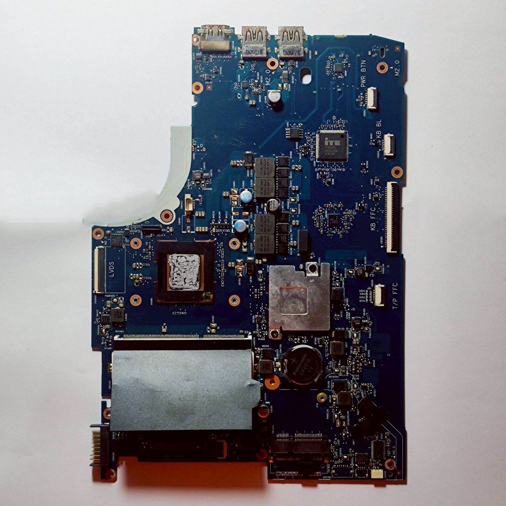 Mesin Motherboard Laptop HP Envy M6 - N113DX AMD Quad Core FX-7500 Original Copotan Normal Tested