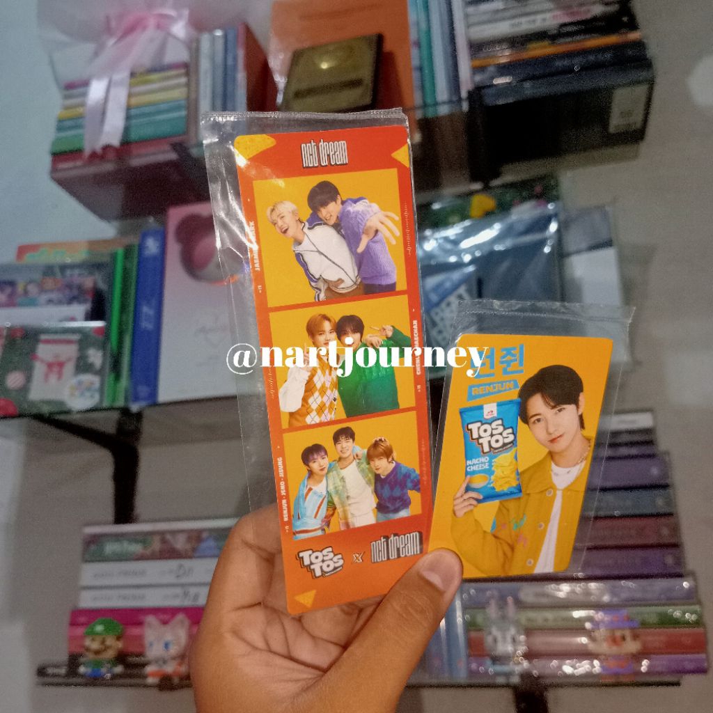 [SEALED] Photostrip, Photocard PC NCT Dream x TosTos Renjun, All Member Official