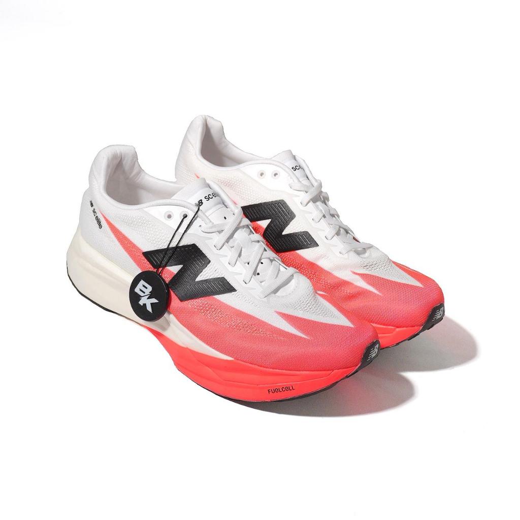 NEW BALANCE FUELCELL SC ELITE V5 WHITE ORANGE
