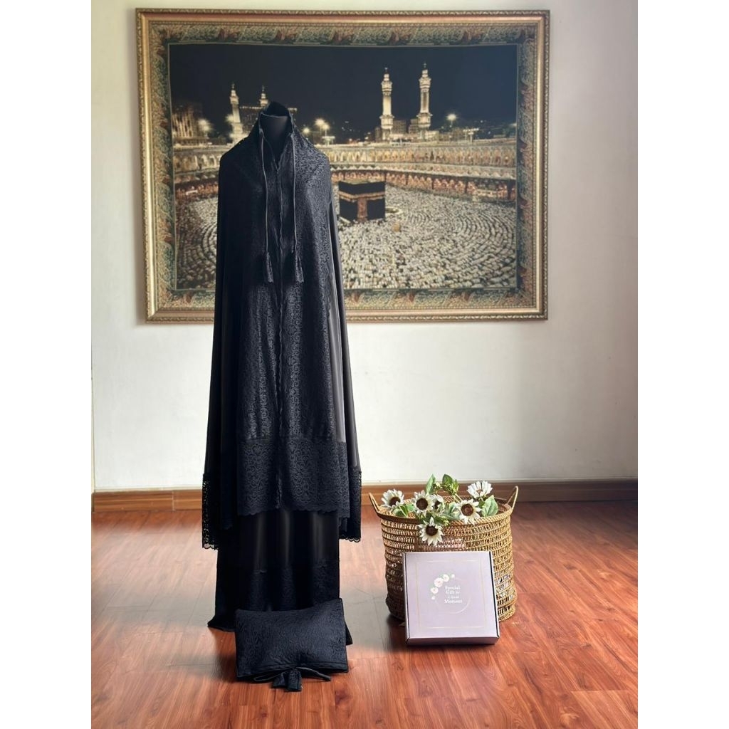 mukena Zara silk original mukena hantaran premium mukena mewah mukena original silk