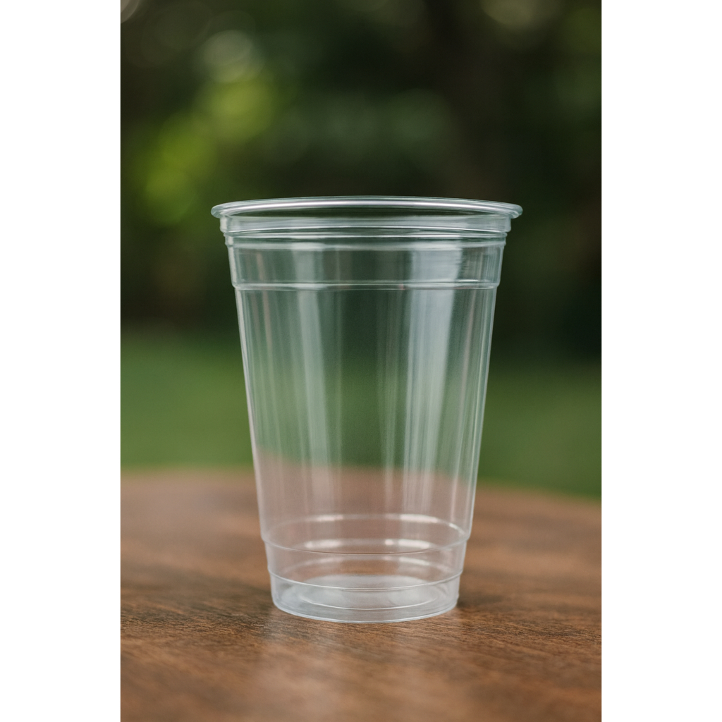 CUP 14 OZ OVAL PET ( 10,5 Gram ) - ( Tanpa Tutup )