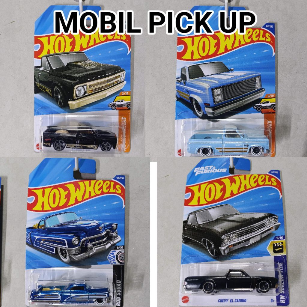 HOT WHEELS MOBIL PICK UP MOBIL BAK mainan mobil balap mobil mobilan anak anak