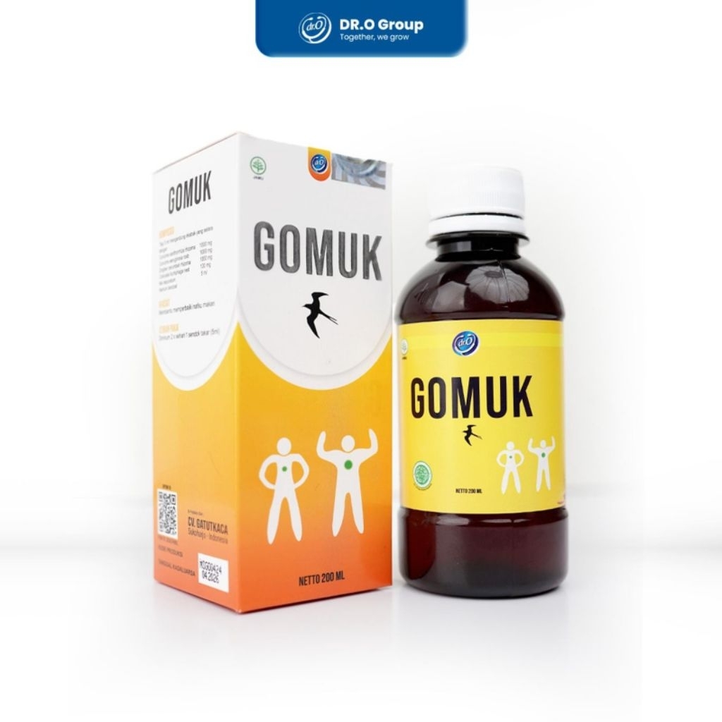 Madu Gomuk 200ML - Gomuk Herbal - 1 botol madu gomuk