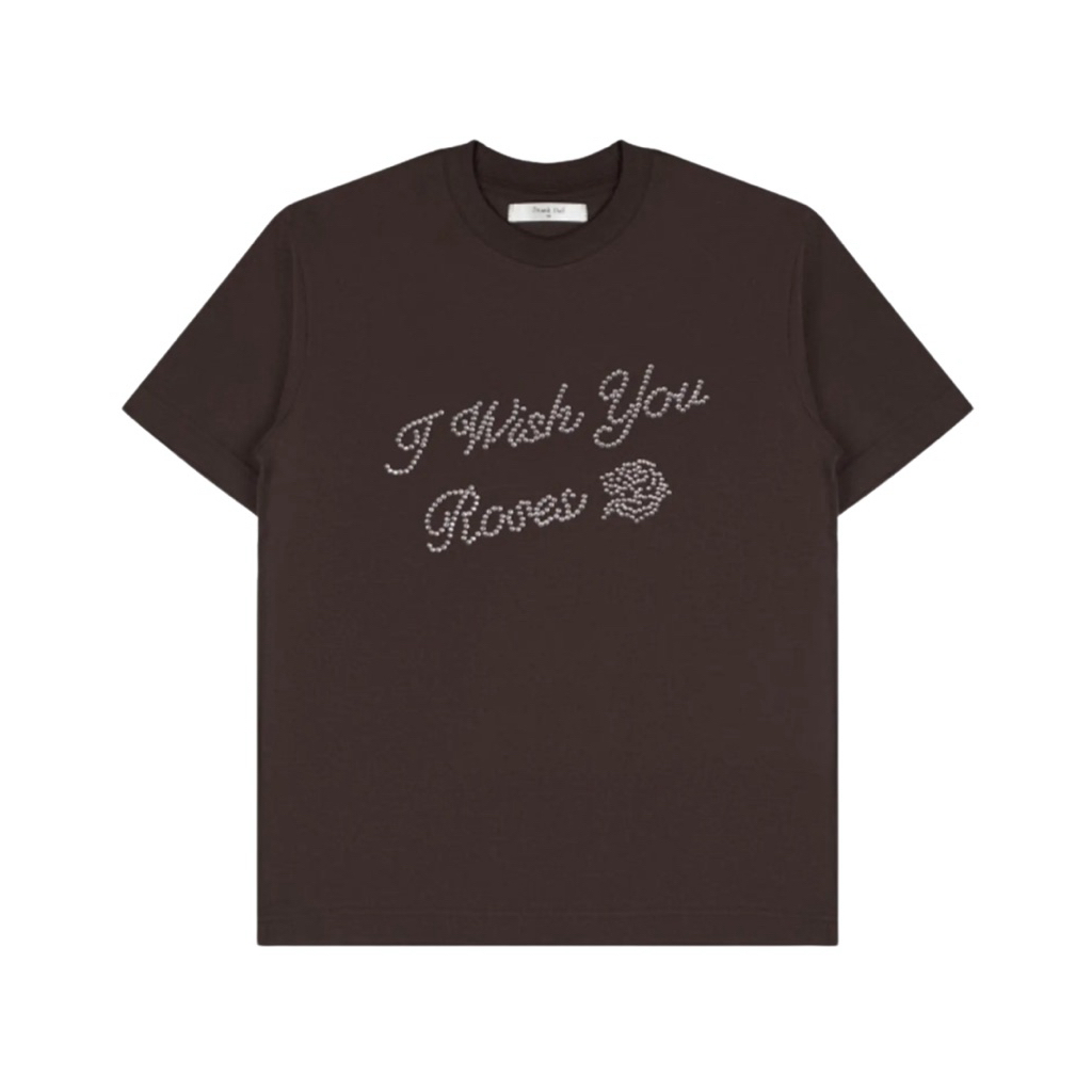 Drunk Dad Dazzling Brown T-shirt (I Wish You Roses)