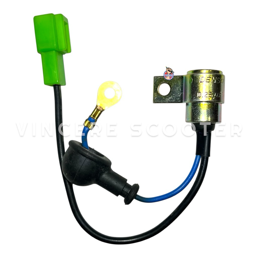 Kondensor Luar Denso Kabel 2 Original Vespa Super Sprint VBB PTS PX Kijang