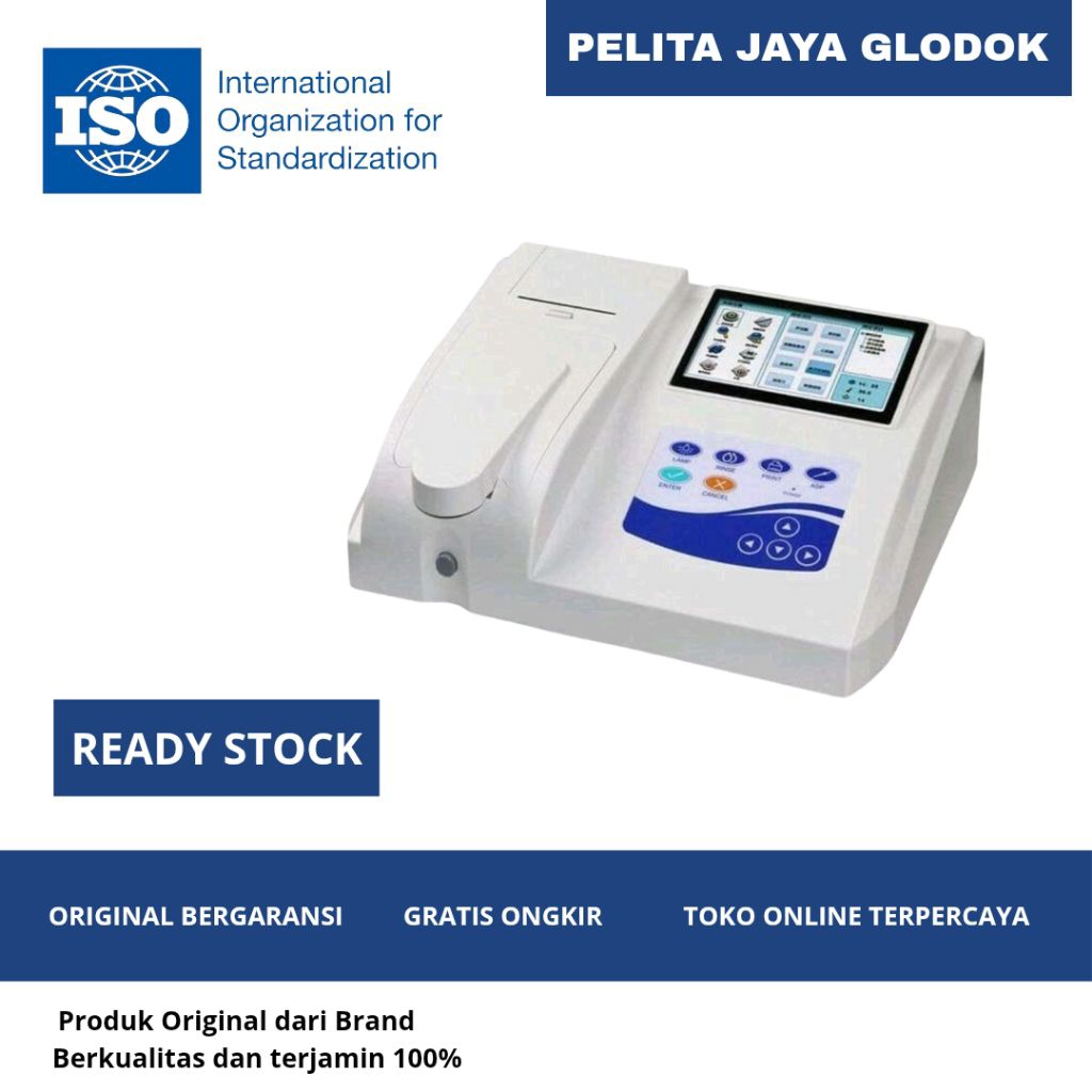 BC300 Semi-auto Biochemistry Analyzer analyzing blood Glucose body flu