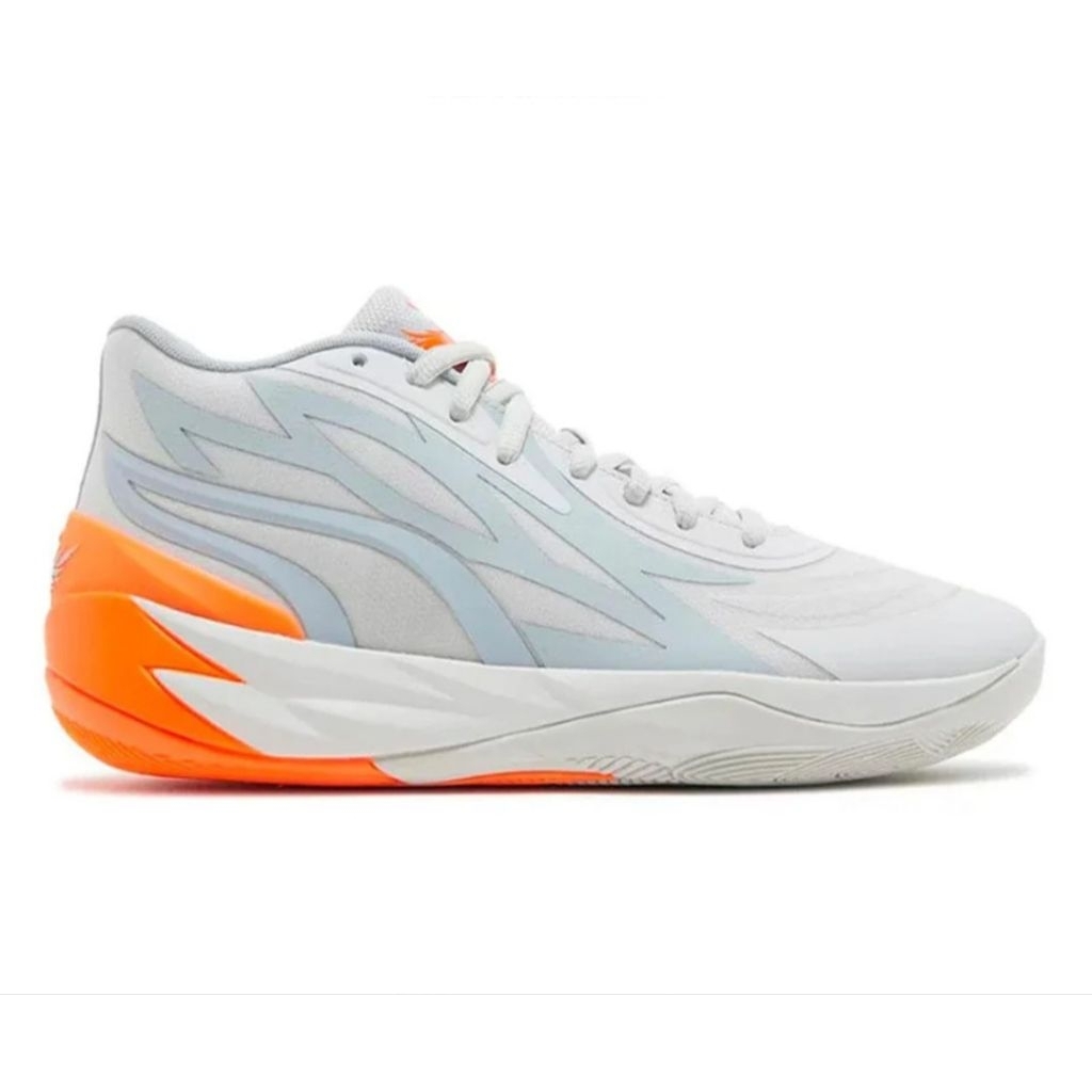 Sepatu Basket Puma Lamelo MB,02 Gorange " Orange Grey
