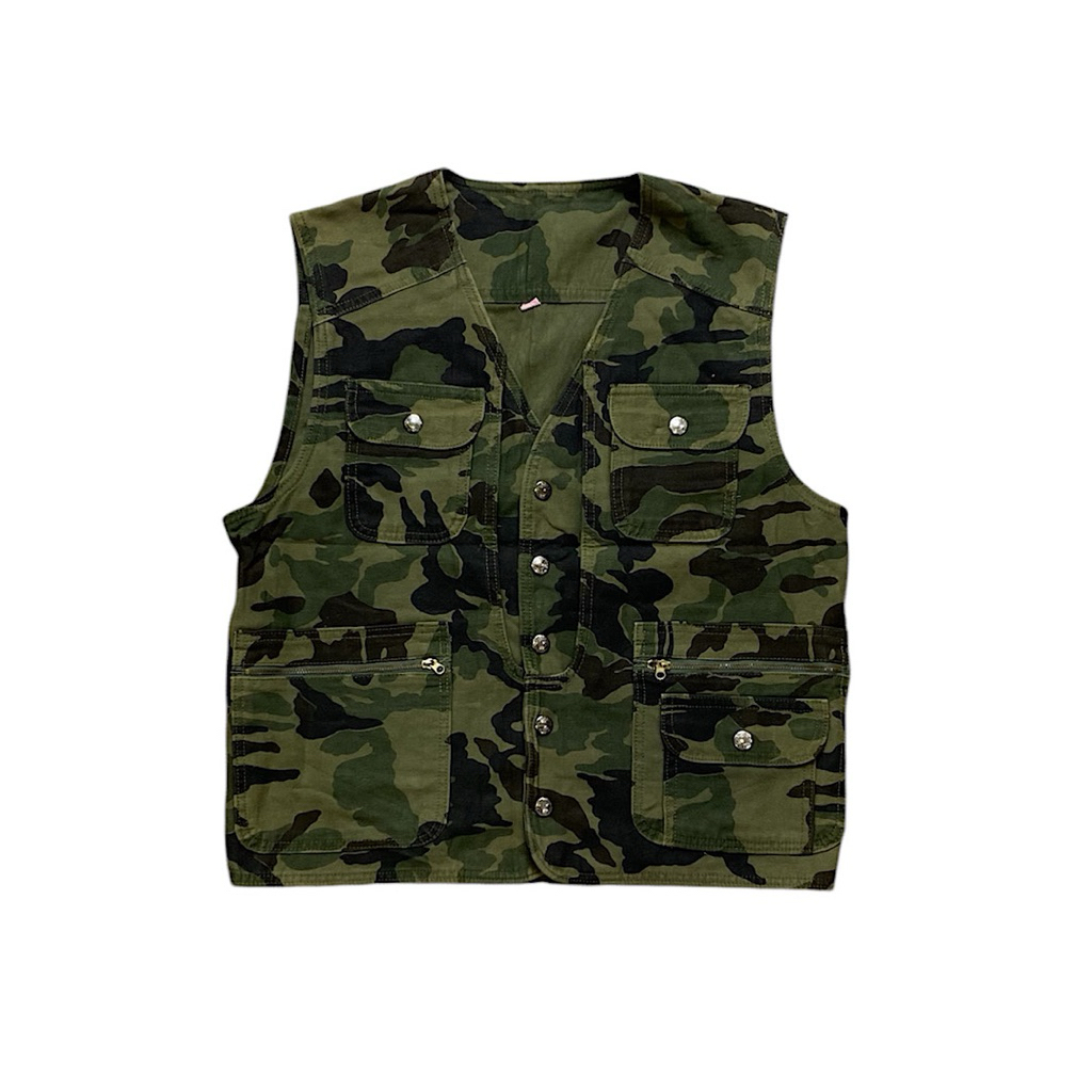 Unbrand tactical multipoket vest rompi second