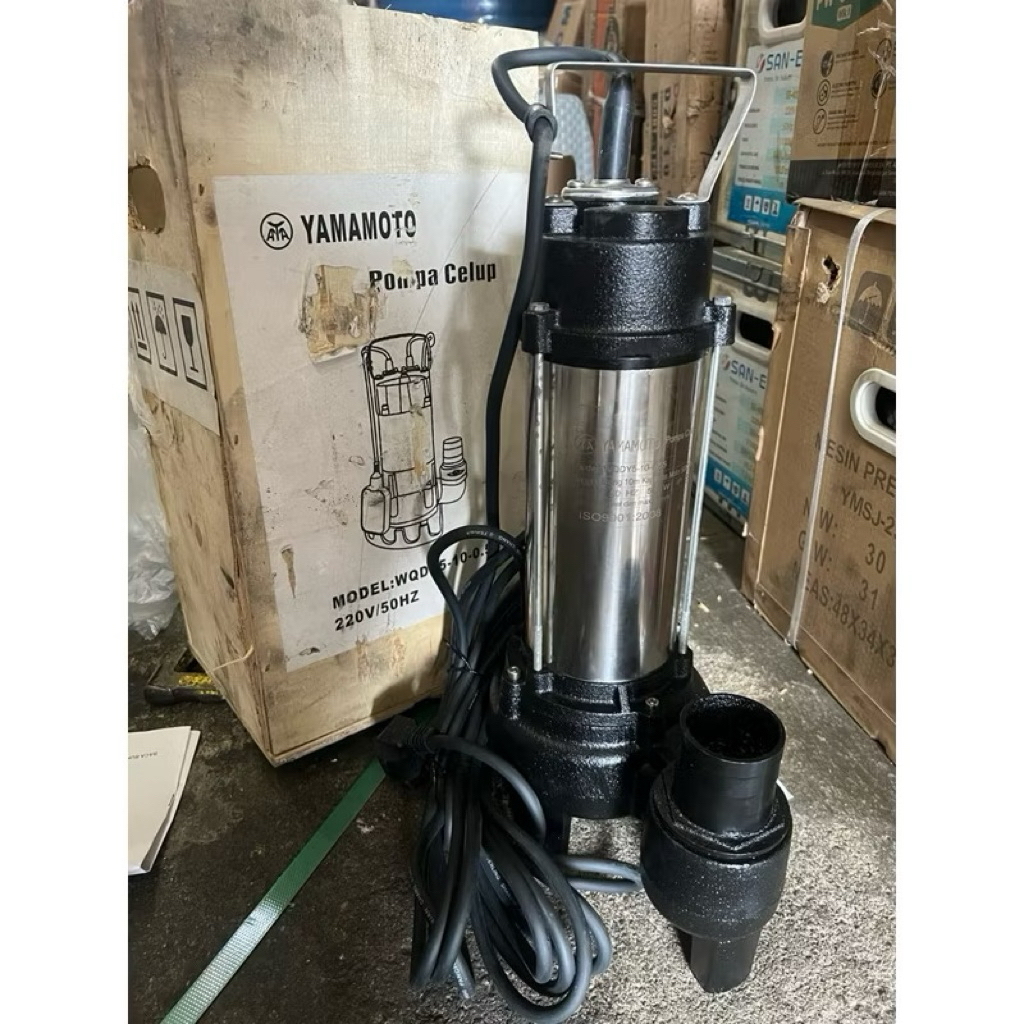 Pompa Celup YAMAMOTO 2 Inci Pompa Celup Air Keruh 2 Inci Submersible Pump