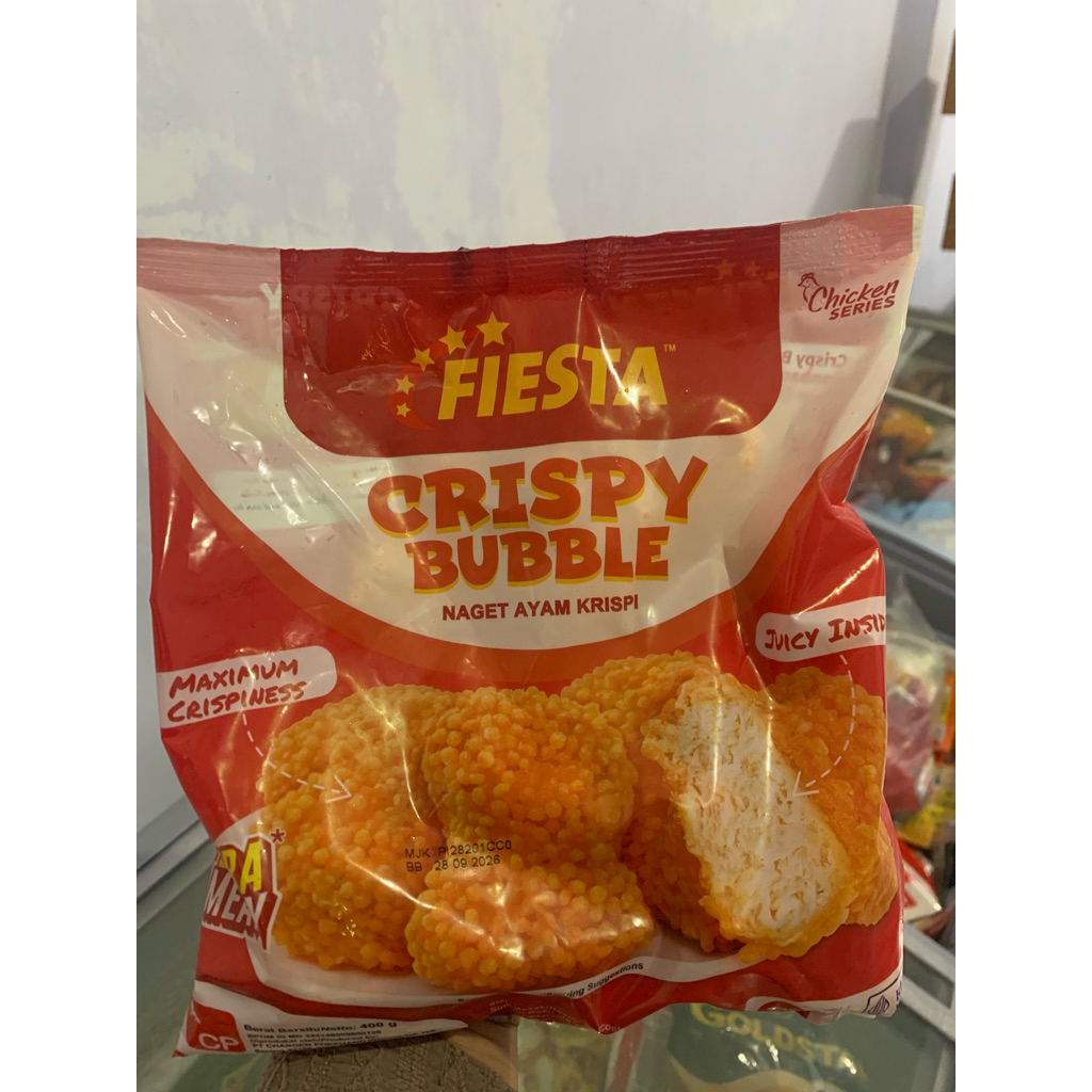 Fiesta crispy bubble crumb
