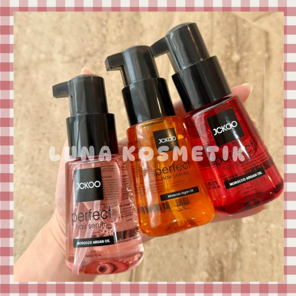 Vitamin Rambut Jckoo Hair Oil Rontok Bercabang 70ml Hair Serum