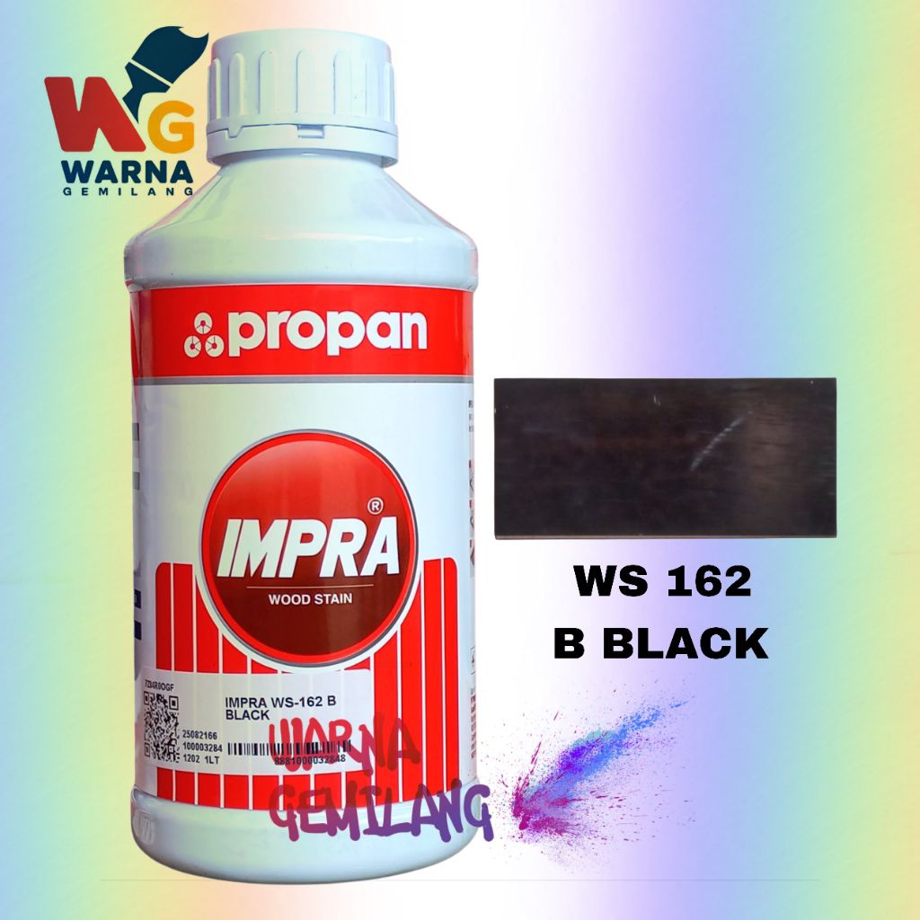 Cat Propan Impra Wood Stain WS 162 B Black 1Liter