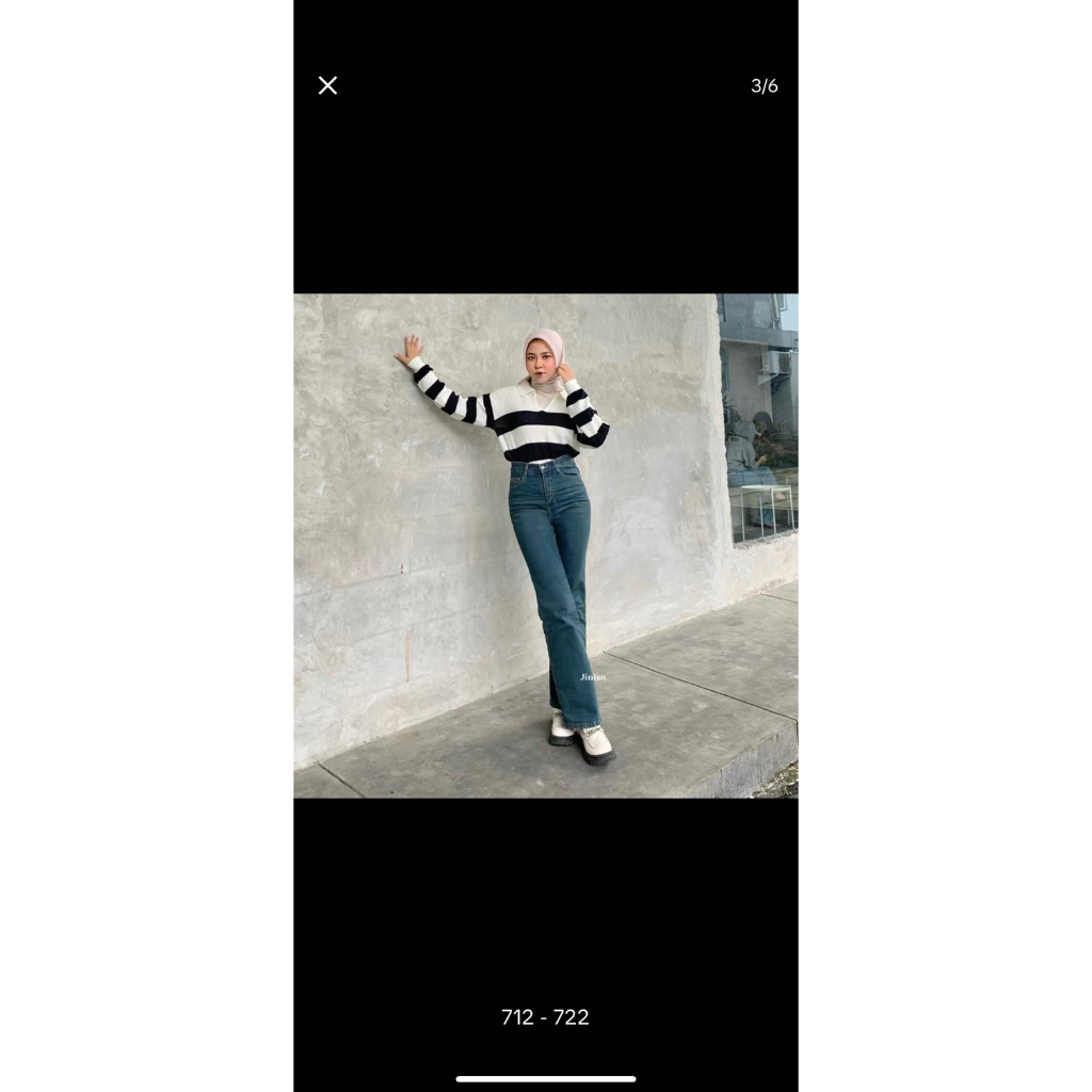 CELANA JEANS CUTBRAY JINISO