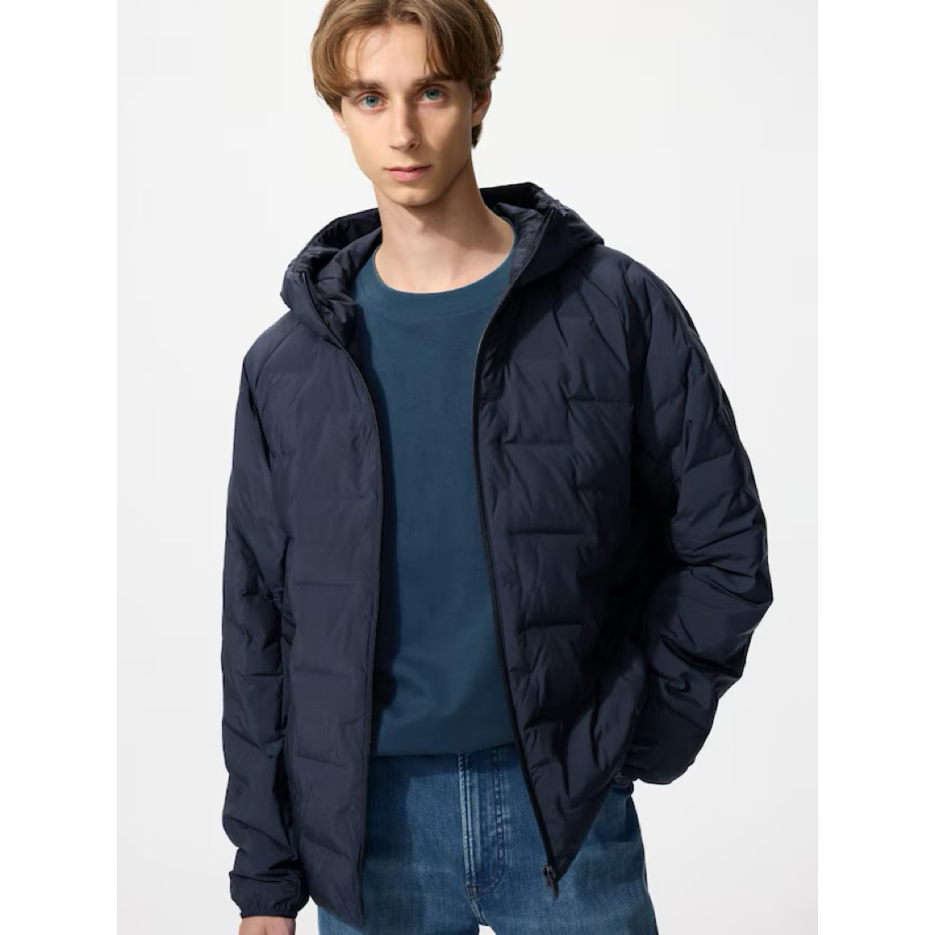 UNIQLO PUFFTECH Jaket Parka Puffer Jacket Musim Dingin Original