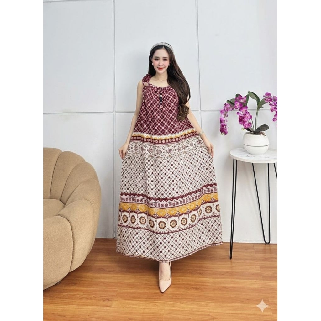 DASTER YUKENSI JUMBO XXXL MOTIF BUNGA TERBARU PREMIUM QUALITY