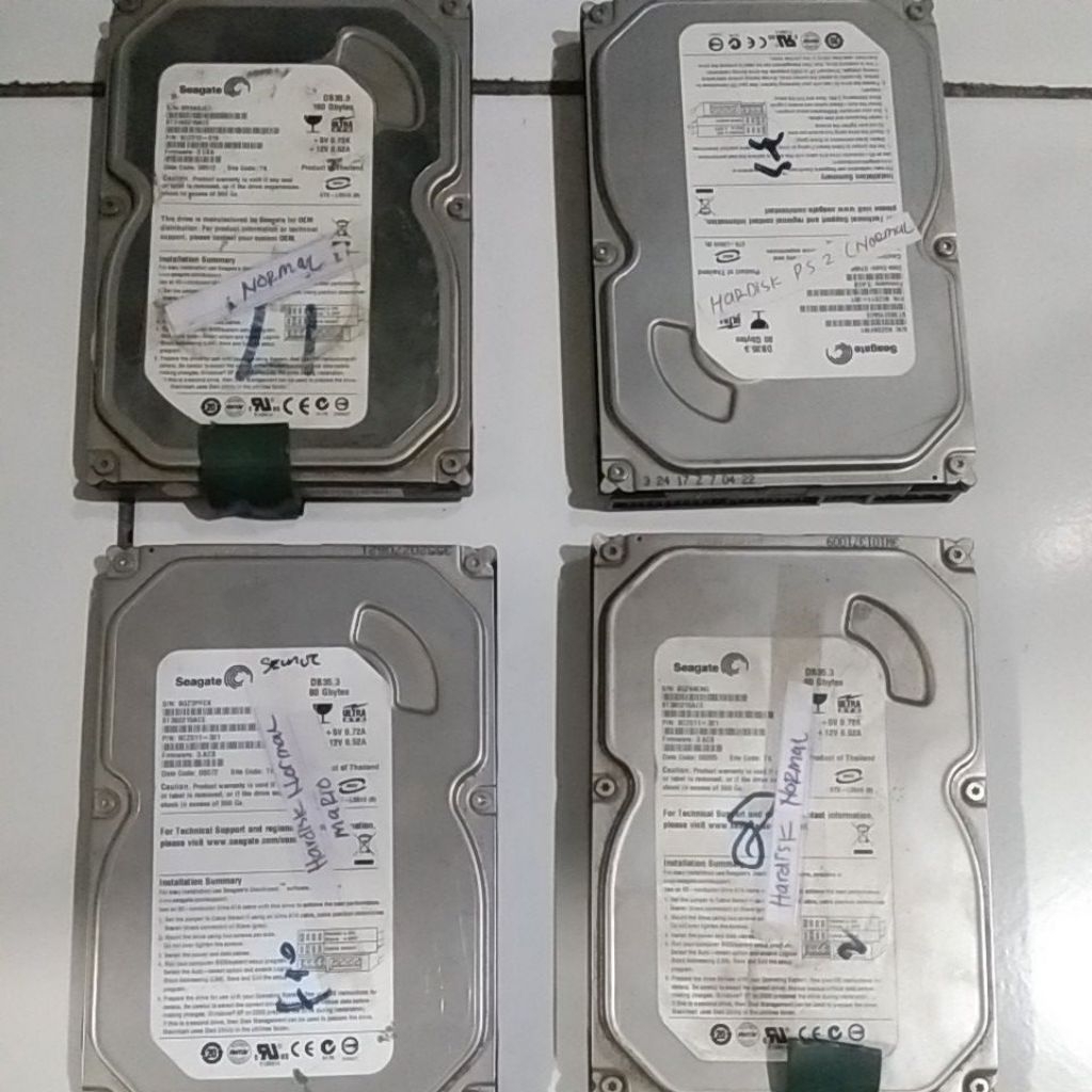 Hardisk PS2 Fat seri 3 Sudah berisi Game