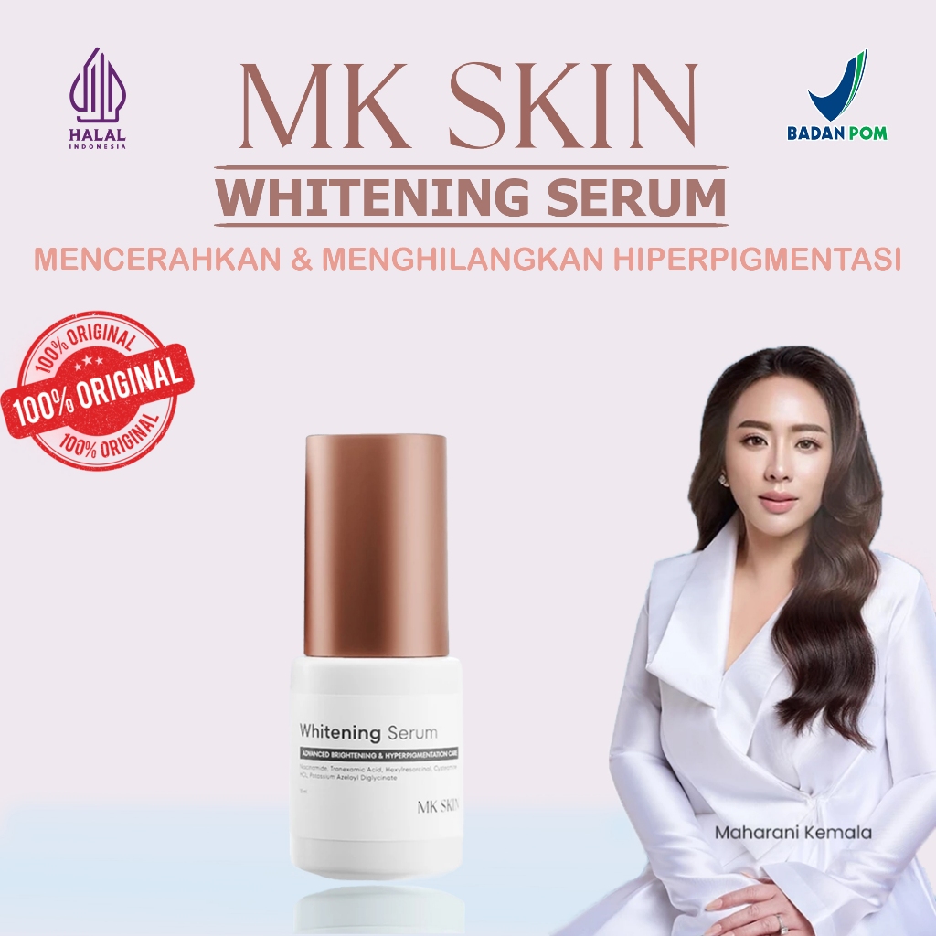 MK SKIN WHITENING SERUM Luminous Brightening & Natural Glow