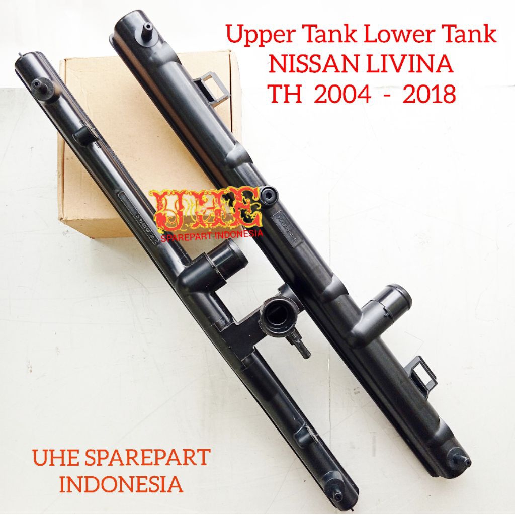 Upper Tank Lower Radiator NISSAN LIVINA ORI Cover Tutup Atas Bawah