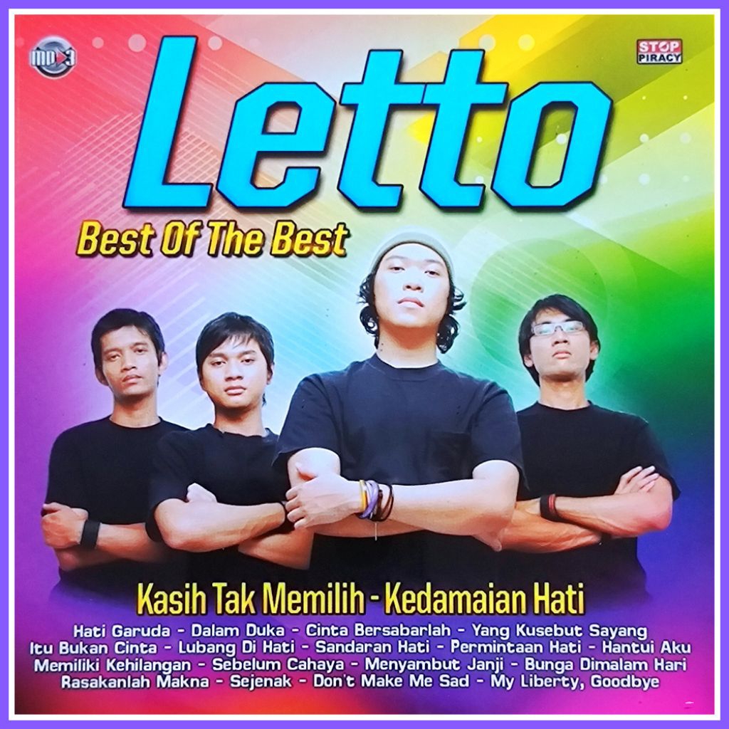 Kaset MP3 Audio 197 Lagu Pop Indo Letto - Kangen Band - The Changcuters Album Pilihan Terlaris