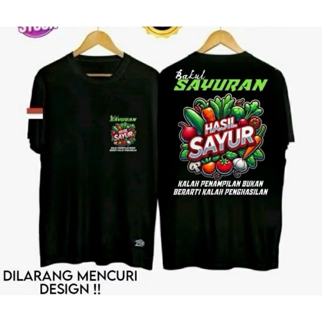 KAOS-TSHIRT BAKUL SAYURAN HASIL SAYUR