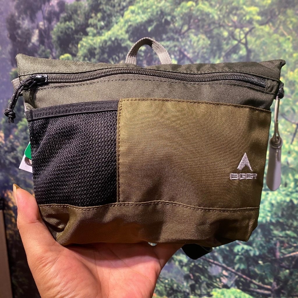 EIGER1989 Tas Selempang Original Pumice (Ori Garansi 1Tahun).