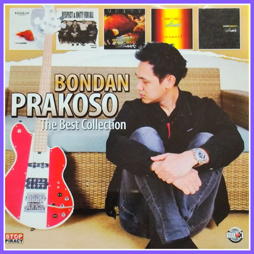 Kaset MP3 Audio 190 Lagu Pop Bondan Prakoso - Kotak Album Pilihan Terpopuler