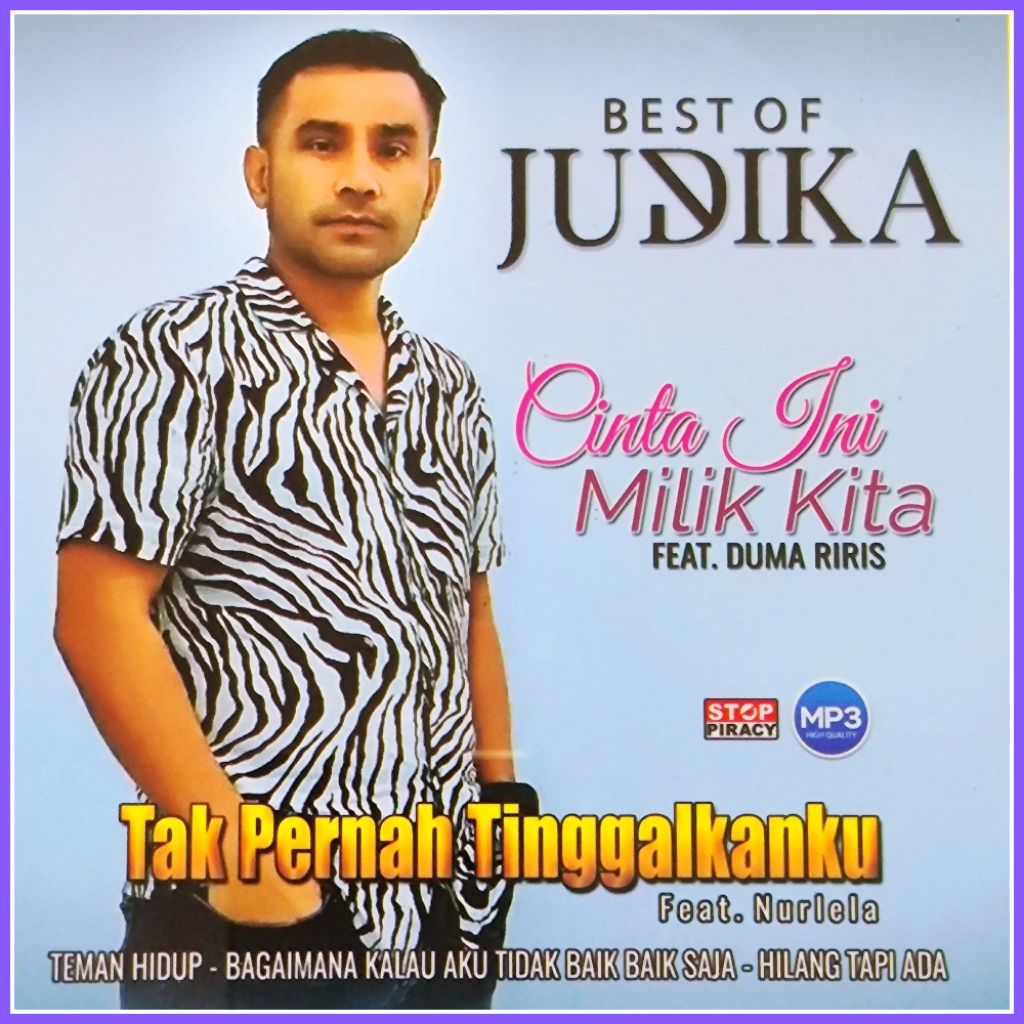 Kaset MP3 Audio 117 Lagu Pop Indo Judika Album Pilihan Terbaru