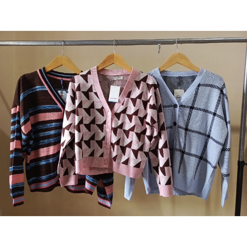 COLORBOX CARDIGAN WANITA LENGAN PANJANG RAJUT ORIGINAL