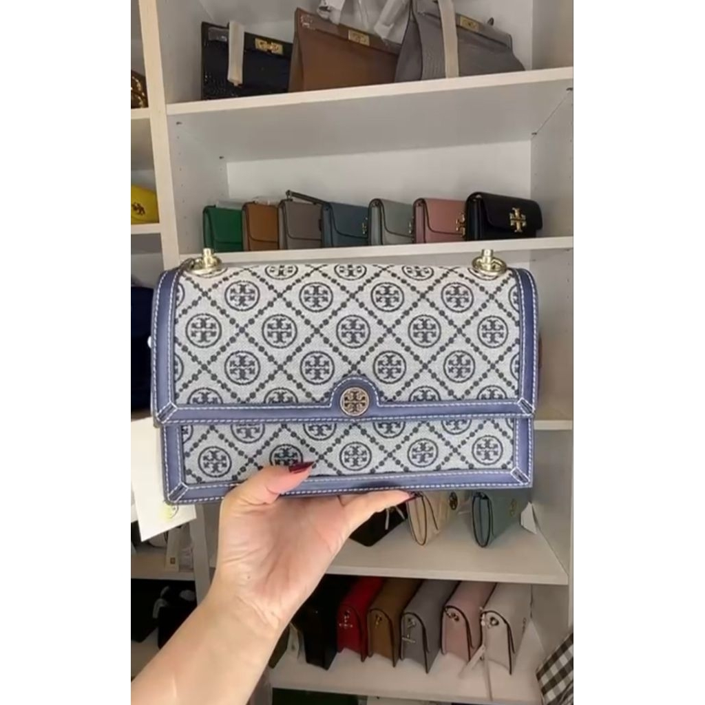 Tory Burch Small Jacquard Monogram T