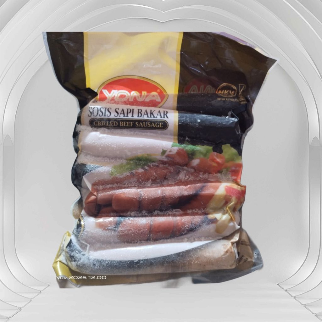 Yona Sosis Jumbo Bakar 1kg isi +- 12bj