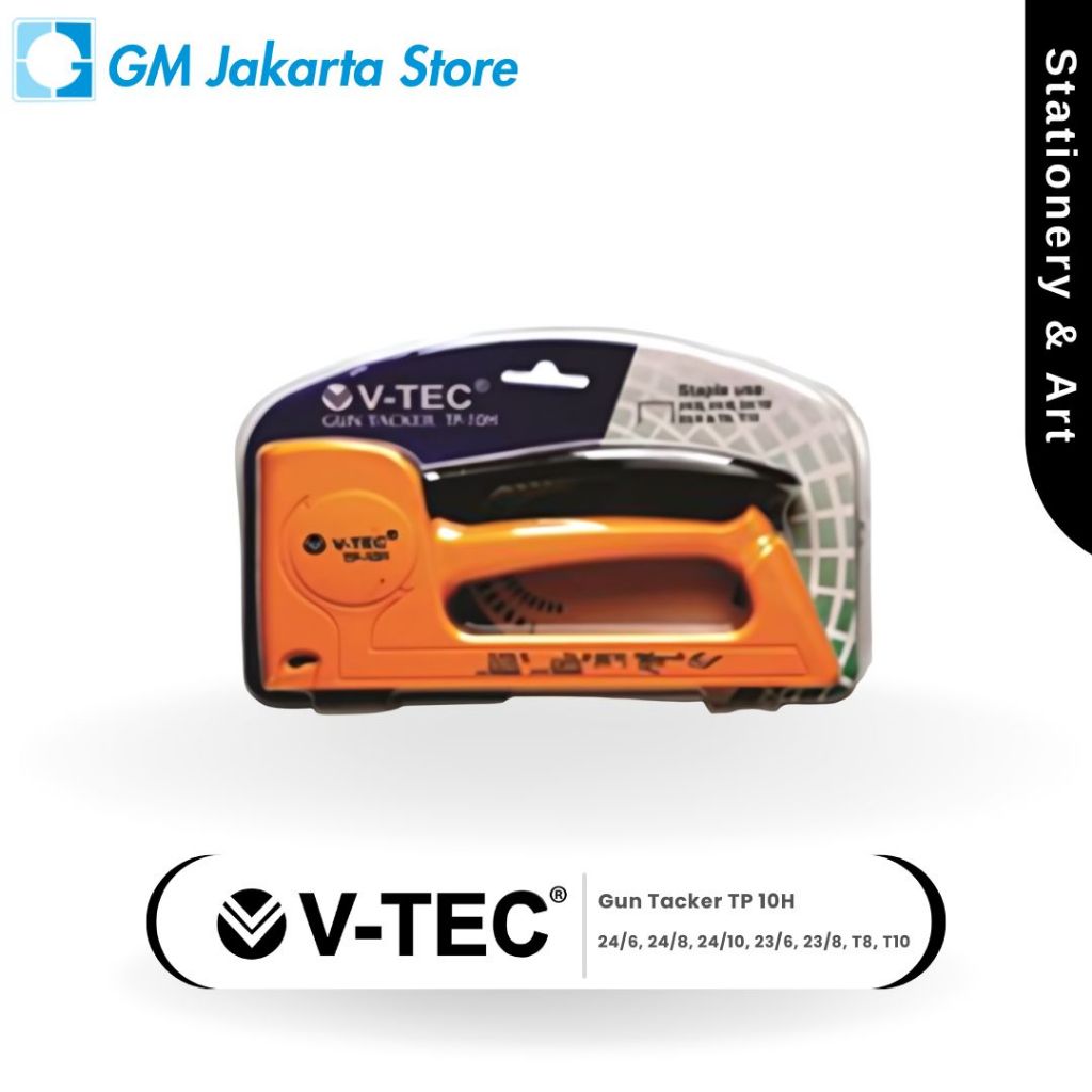 V-TEC Gun Tacker TP 10H