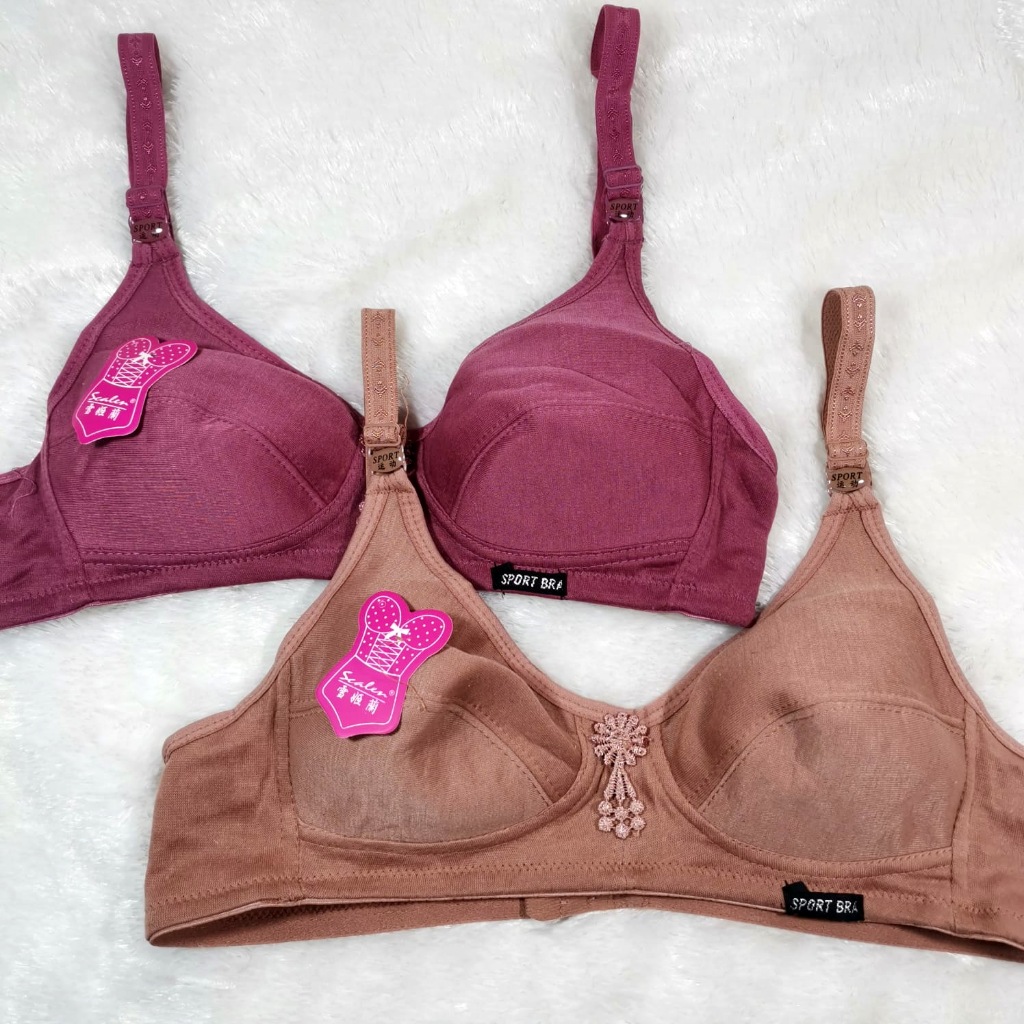 Bra tanpa busa | bh scalen sport 301 | kait 2 | sport bra | size 38 - 42 | Cup B