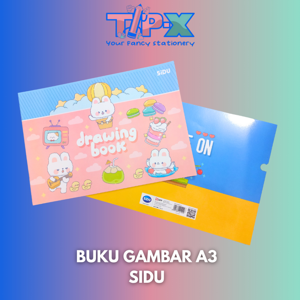 DRAWING BOOK A3 SIDU/BUKU GAMBAR ANAK A3 SIDU