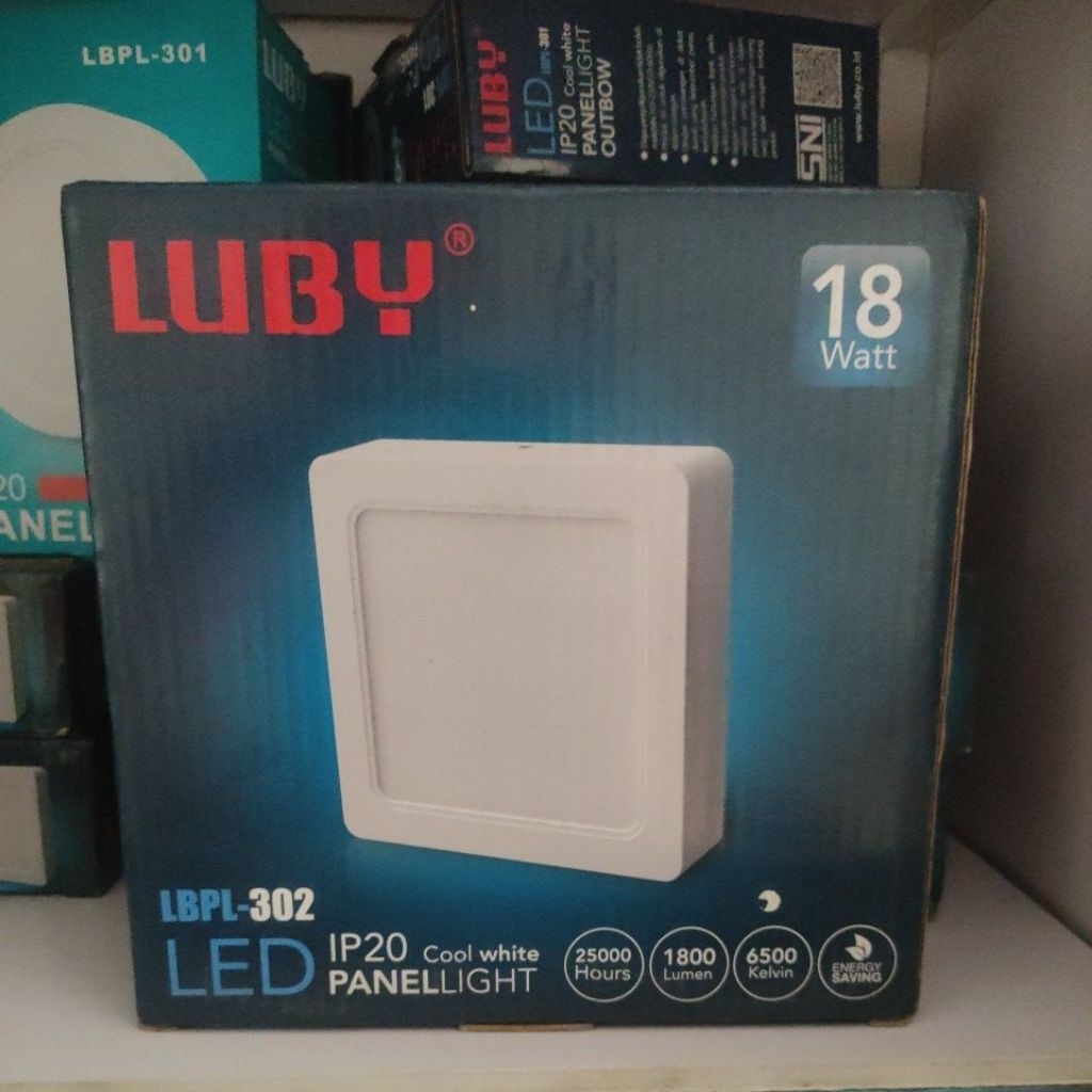 Lampu LED Panellight Luby 18 Watt (Kotak)