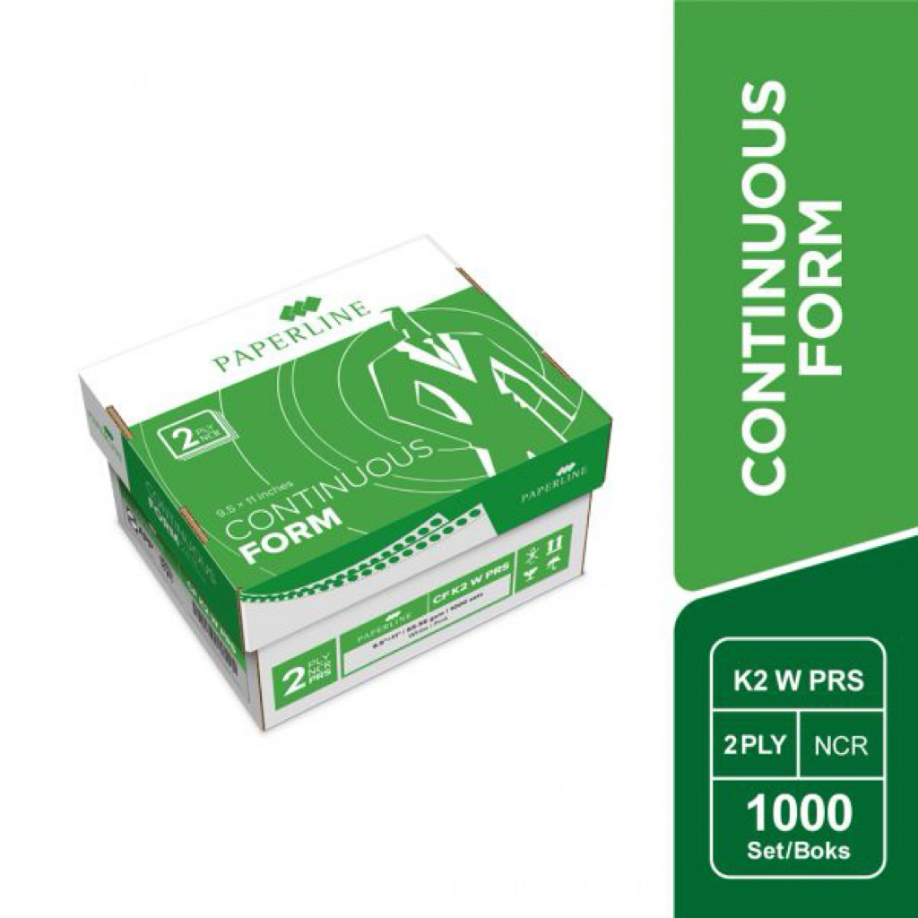 Continuous Form  91/2x11  2 PLY PRS Paperline