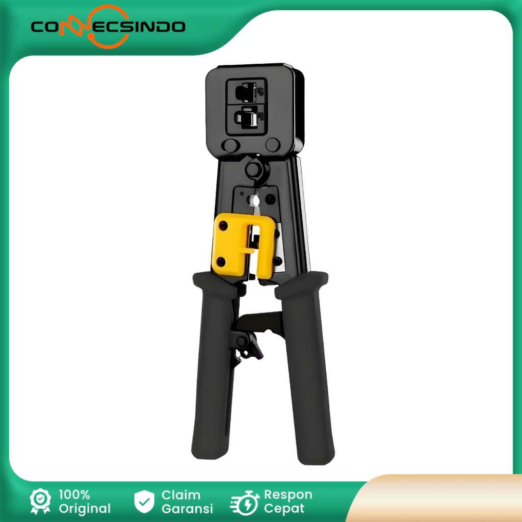 Tang Crimping RJ45 Profftech Crimping Tool Rj45 Anti Gagal