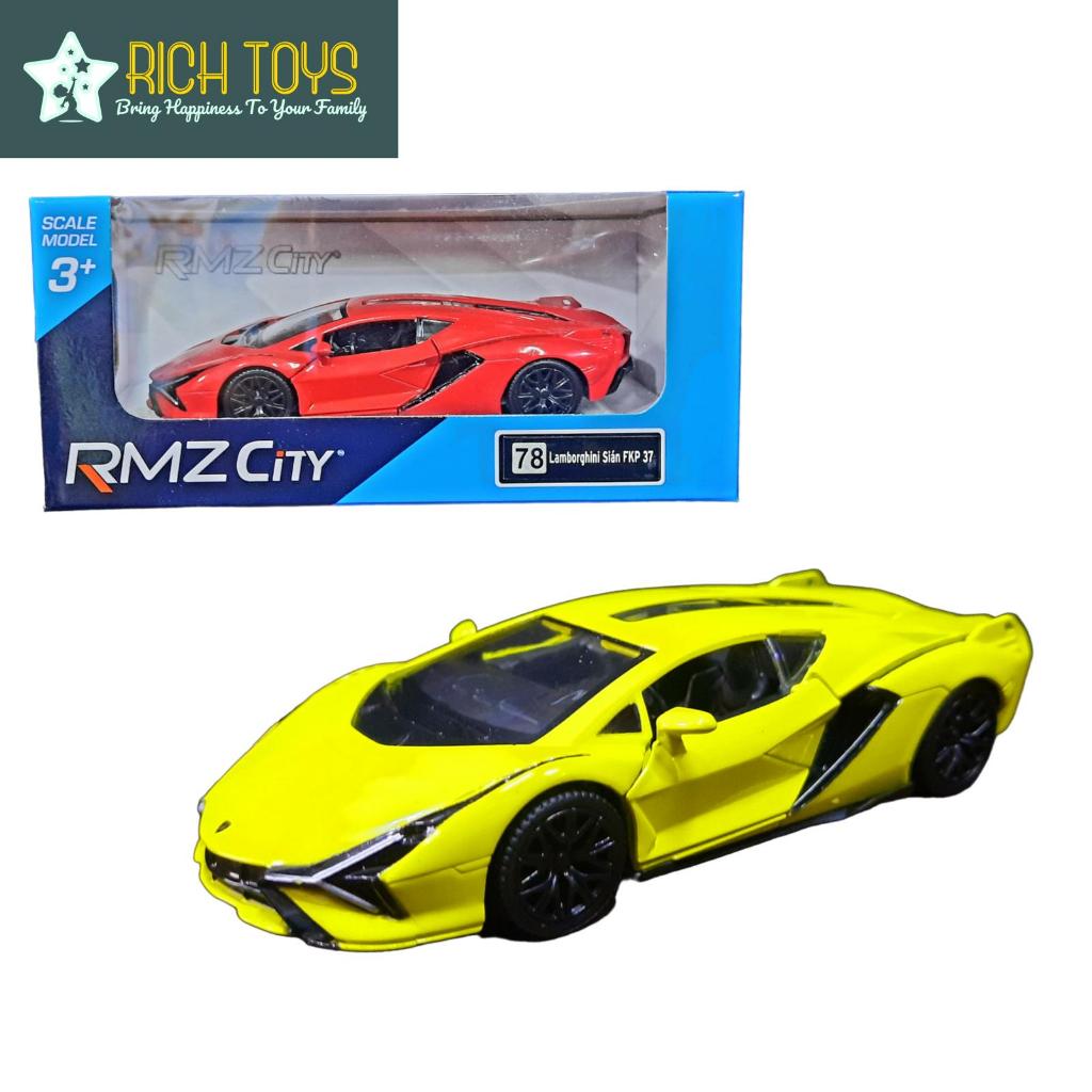 PROMO Diecast Mobil Rmz City Lamborghini Sian FKP 37 Mainan Anak Laki