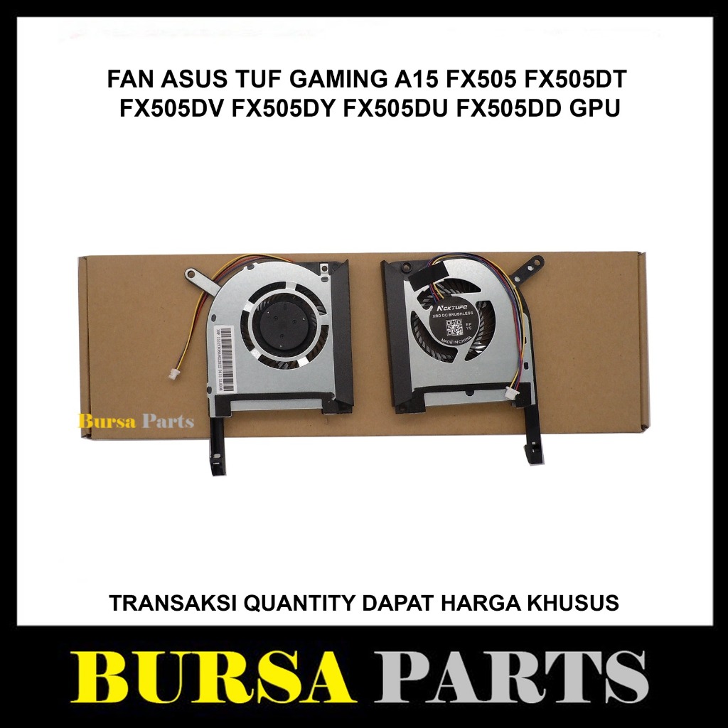 Fan Laptop Asus Tuf Gaming a15 fx505 fx505dt fx505dv fx505dy fx505du fx505dd GPU