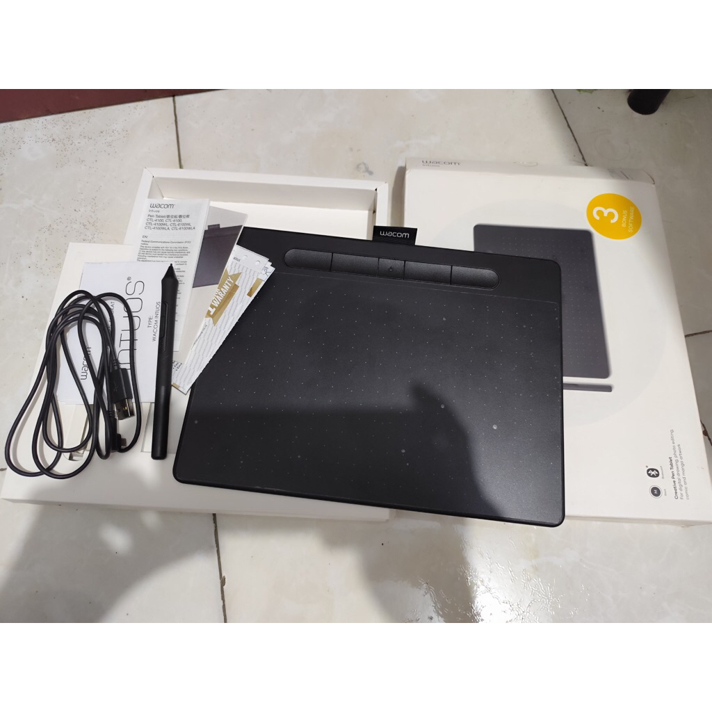 wacom intuos bluetooth second