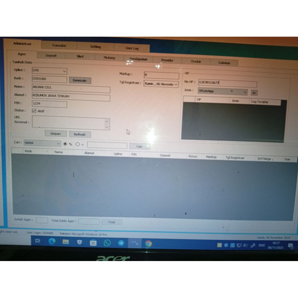 JOIN AGEN PULSA, SETELAH TERDAFTAR OTOMATIS DAPAT SALDO GRATIS