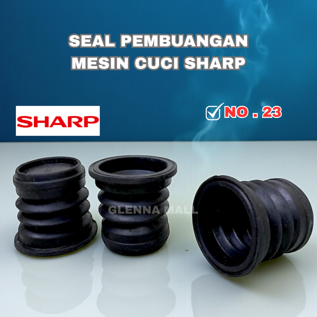 SEAL PEMBUANGAN MESIN CUCI SHARP/ SEAL BELOW MESIN CUCI 2 TABUNG