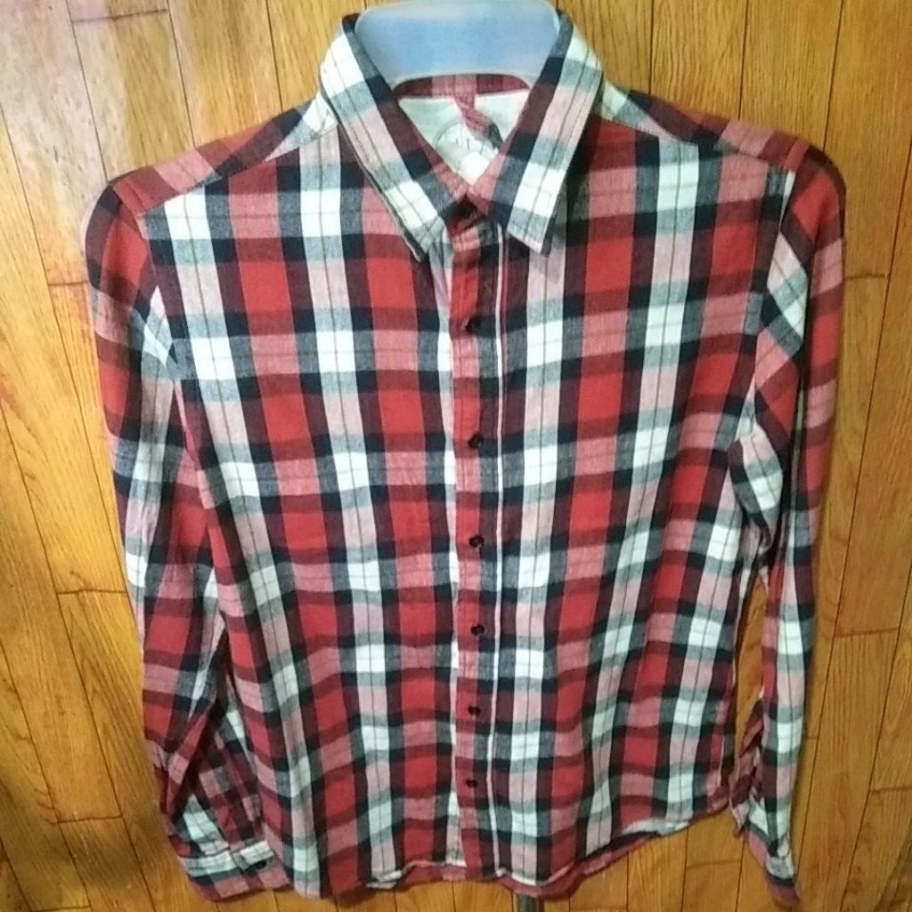 Kemeja Flannel Tebal Premium