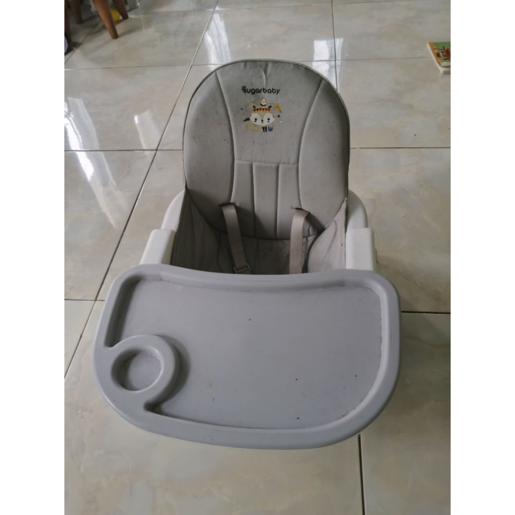 preloved high chair sugar baby