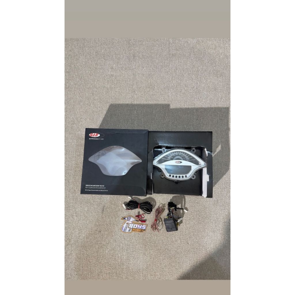 Speedometer sip silver fullbox