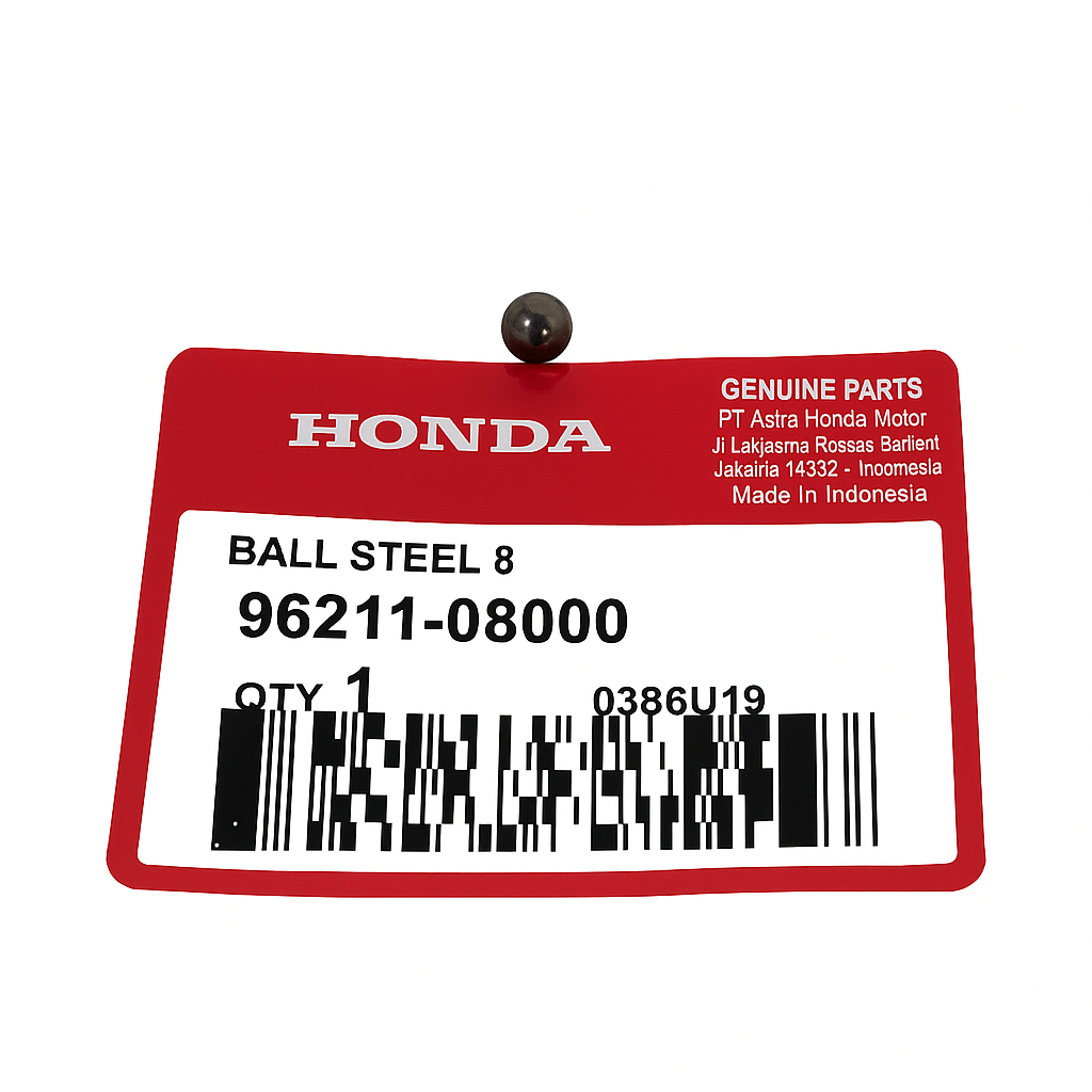 Gotri Pelor Komstir Kones Gotri Footstep Ball Steel 8 Honda Scoopy FI Beat 2020 Supra X 125 Legenda 