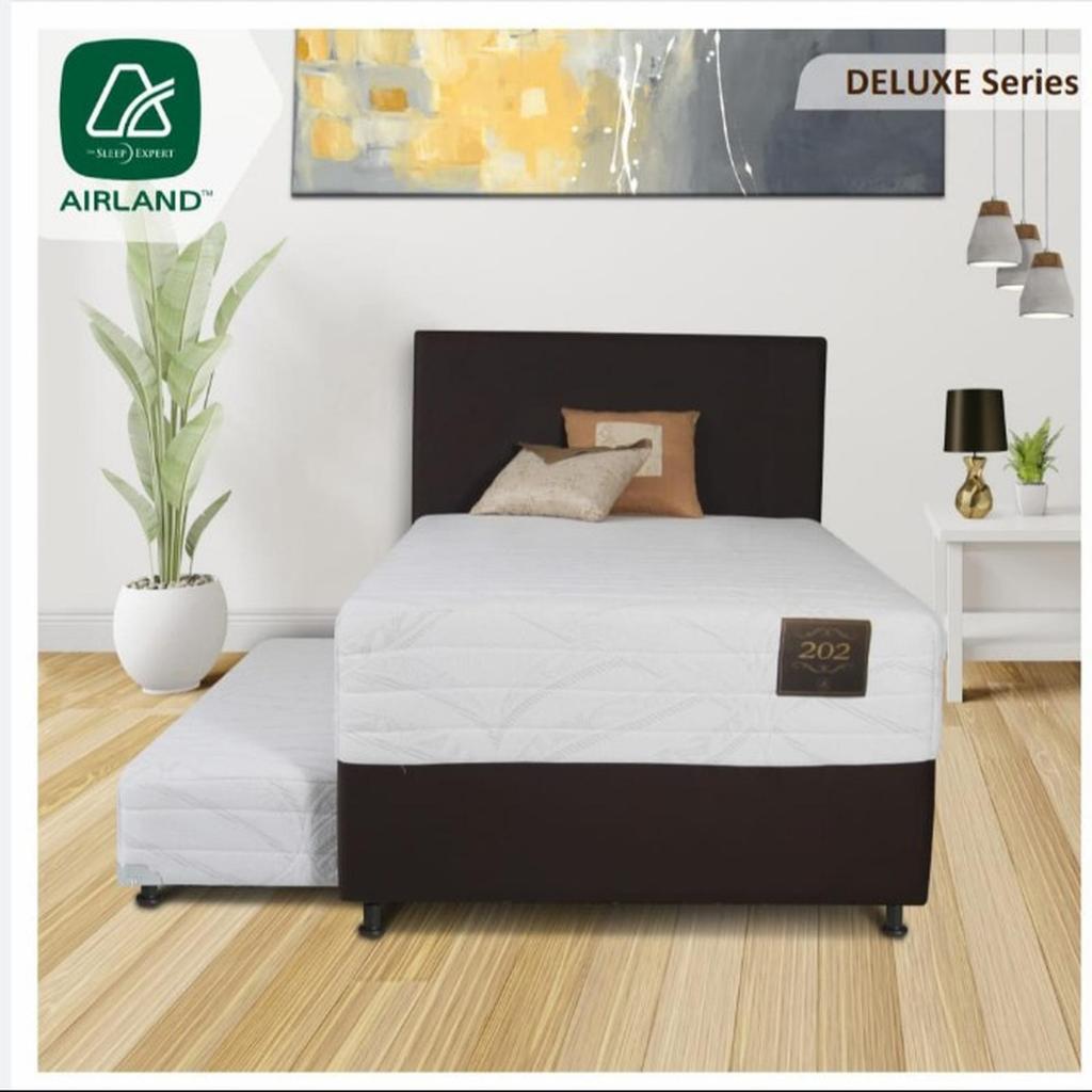 AIRLAND Springbed Type 202 DELUXE - Bed 2 in 1 - FULL SET Ded Dorong