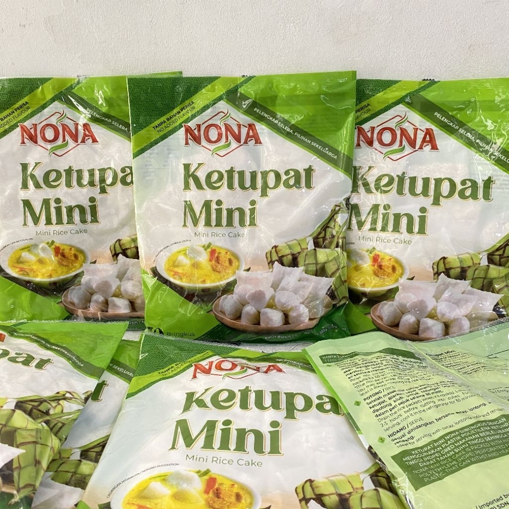 Nona ketupat mini 600 gram (20gr x 30 bungkus) | ketupat mini | ketupat instan